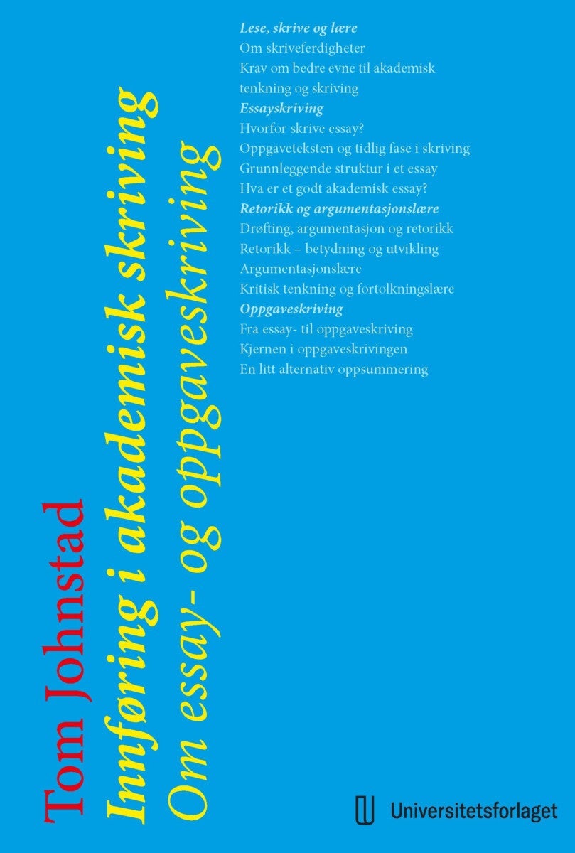 Innføring i akademisk skriving