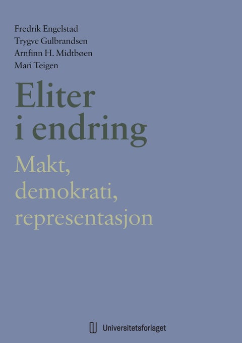 Eliter i endring - makt, demokrati, representasjon
