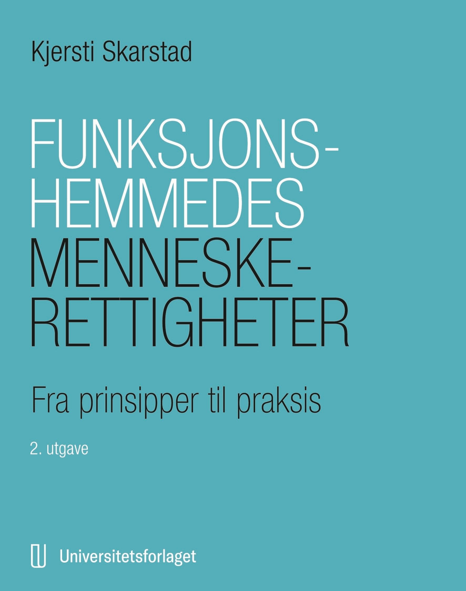 Funksjonshemmedes menneskerettigheter - fra prinsipper til praksis