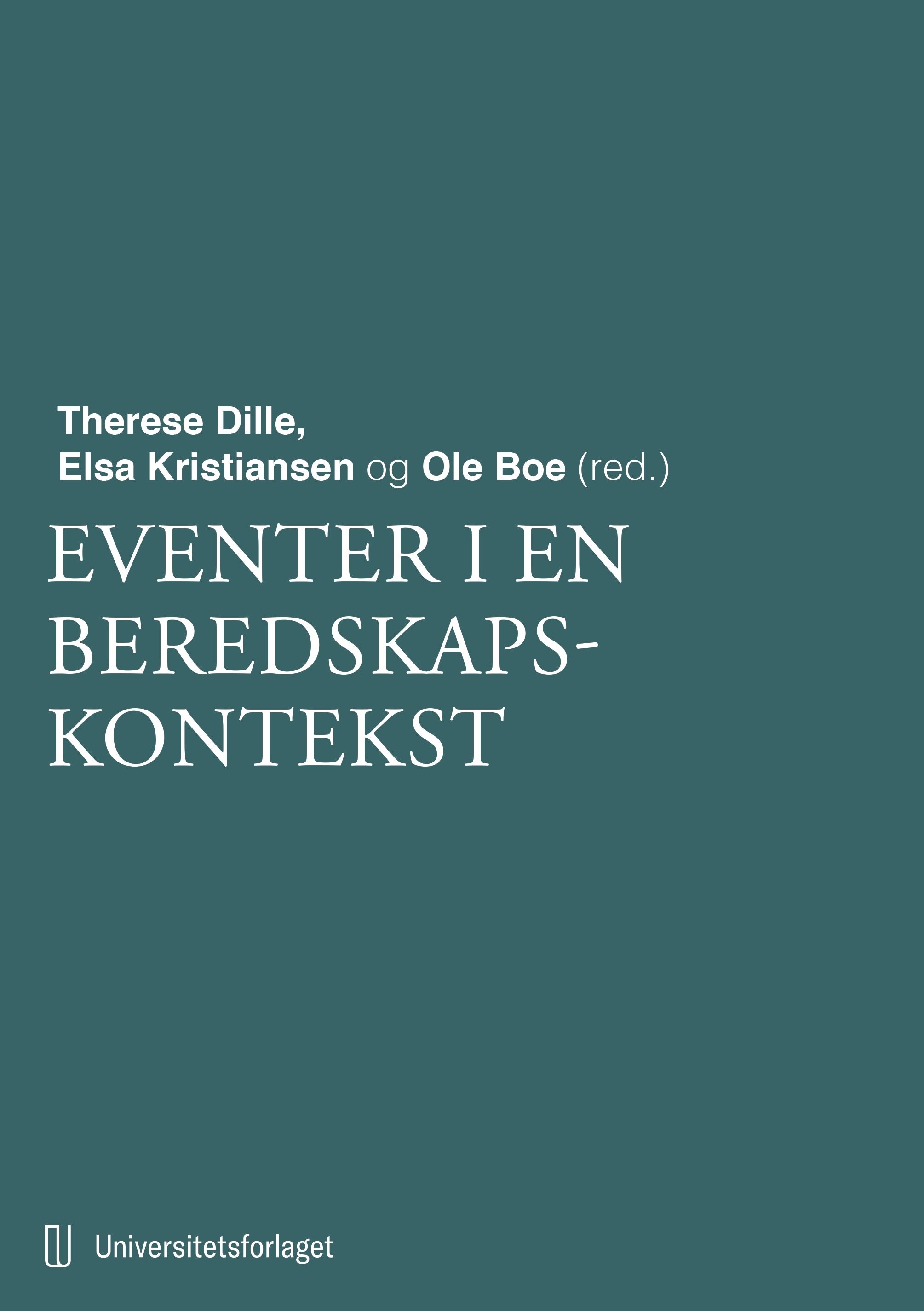 Eventer i en beredskapskontekst