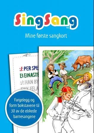 SingSang tegnebok - mine aller første sangkort : 30 sanger