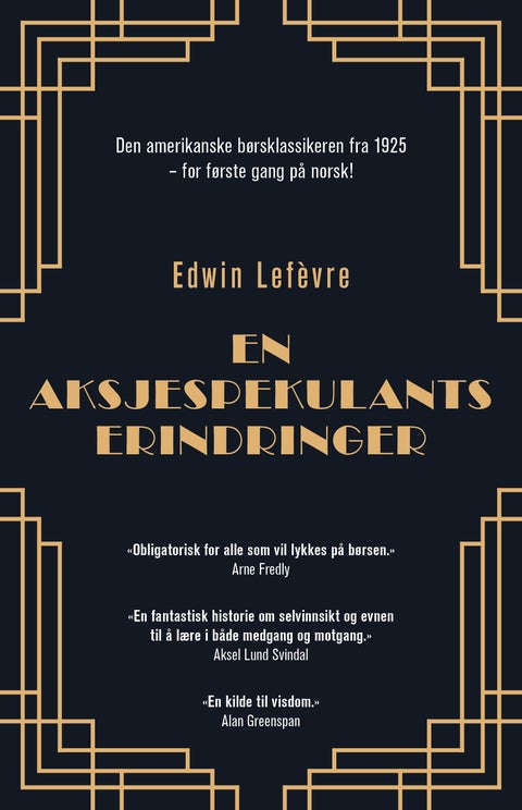 En aksjespekulants erindringer