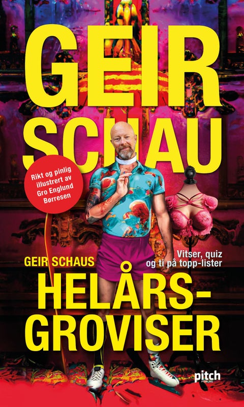 Geir Schaus helårsgroviser - vitser, quiz og ti på topp-lister