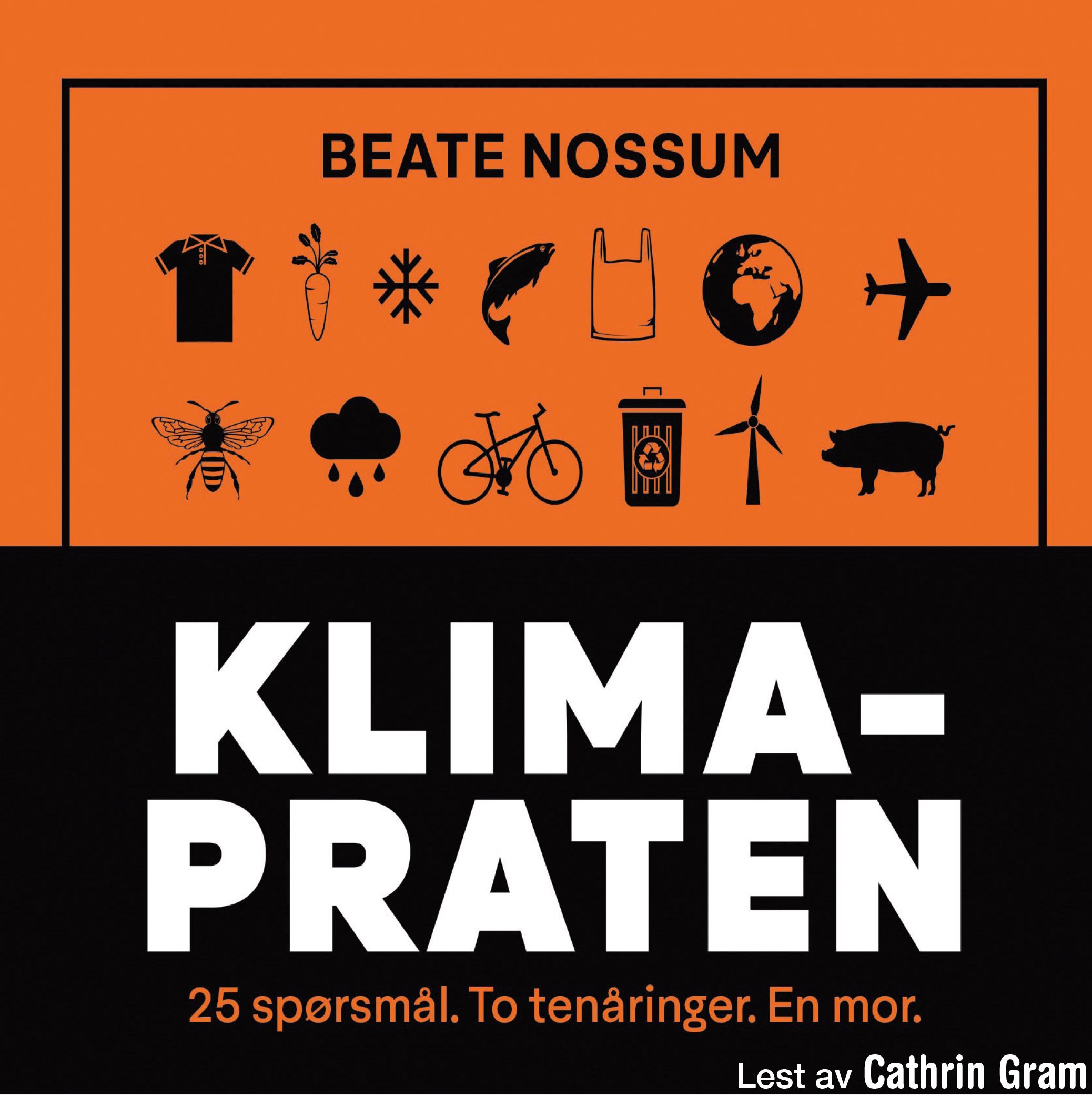 Klimapraten - 25 spørsmål. To tenåringer. En mor