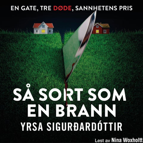Så sort som en brann