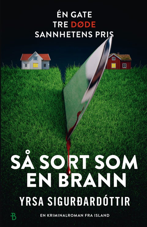 Så sort som en brann