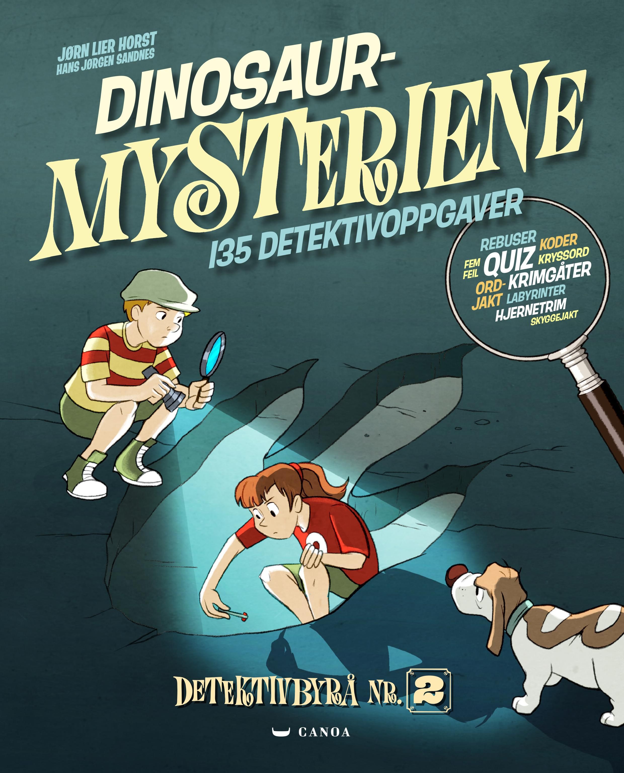 Dinosaurmysteriene. 135 detektivoppgaver - 135 detektivoppgaver
