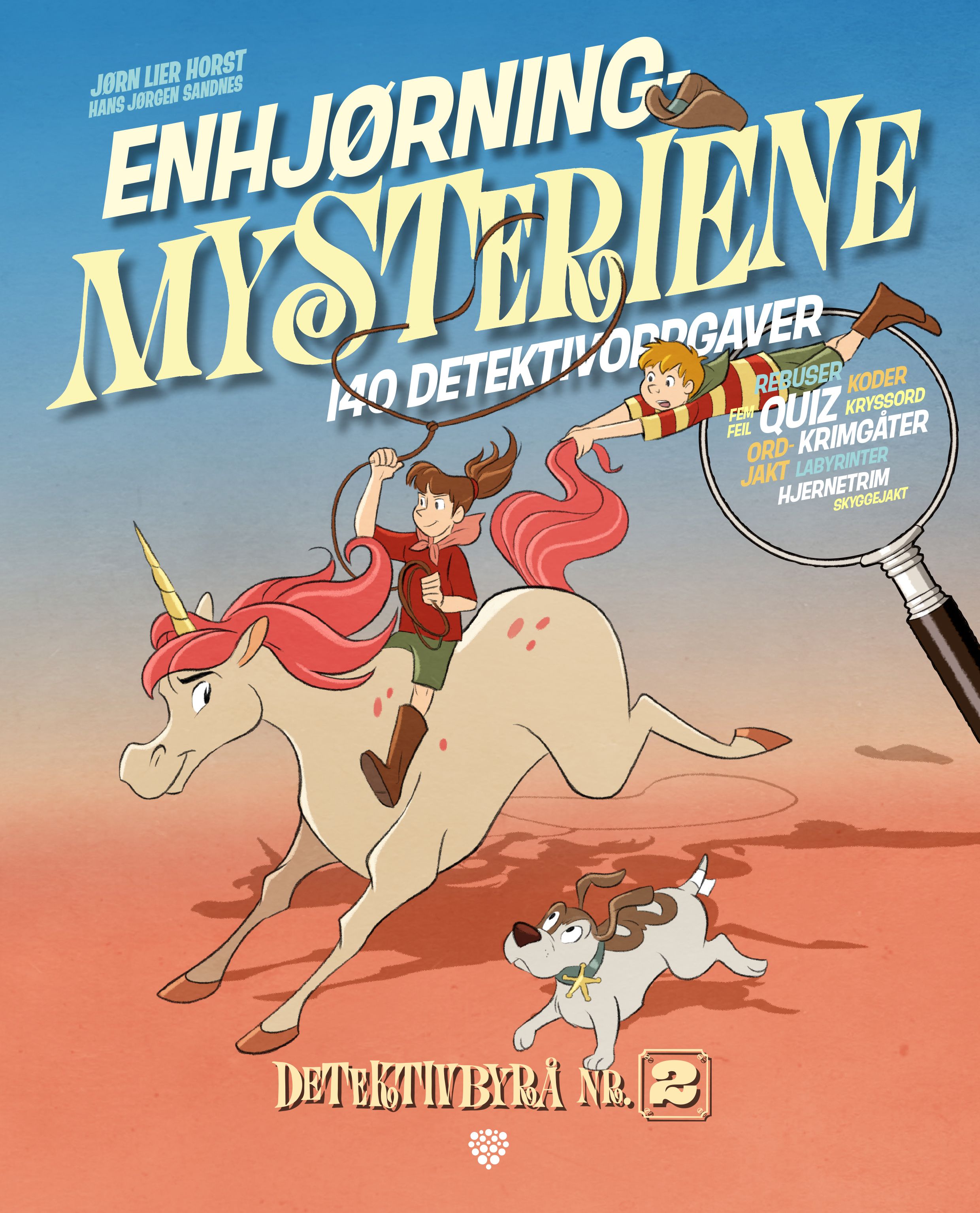 Enhjørningmysteriene - 150 detektivoppgaver