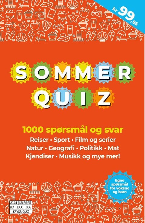 Sommerquiz - 1000 spørsmål og svar