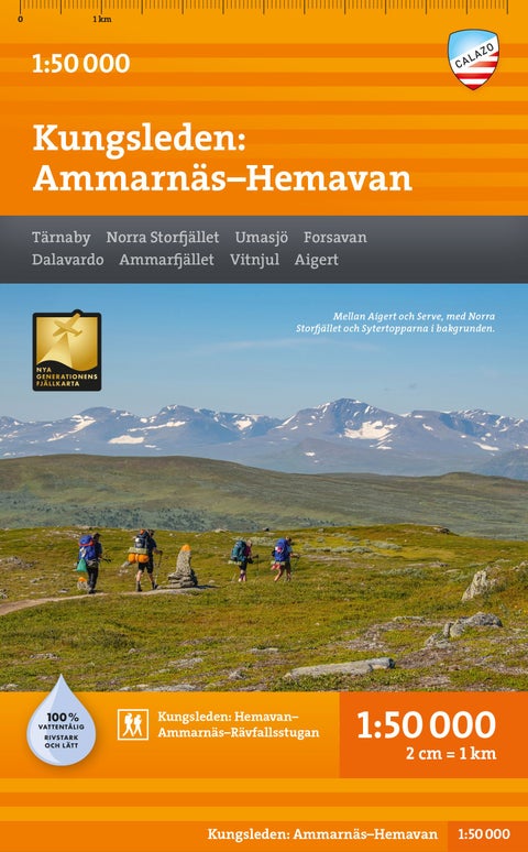 Kungsleden: Ammarnäs - Hemavan
