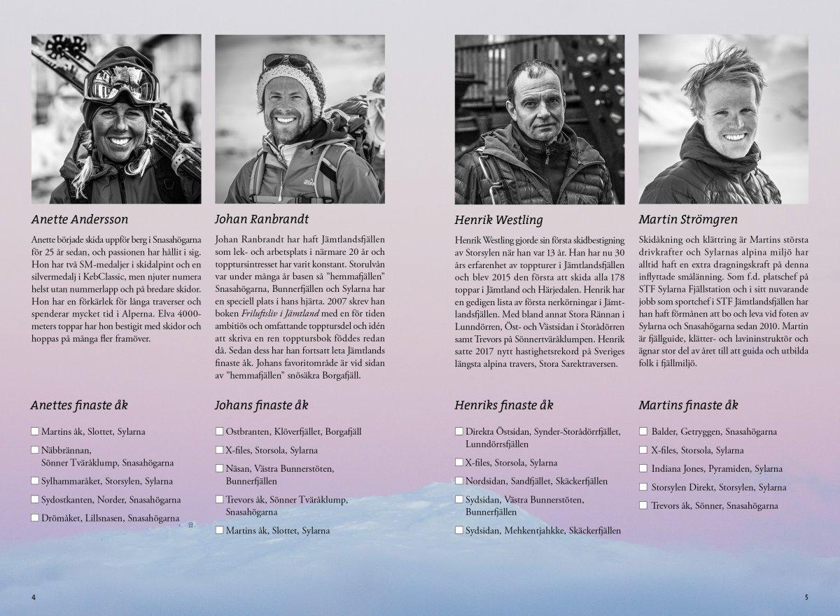 Toppturer i Jämtland