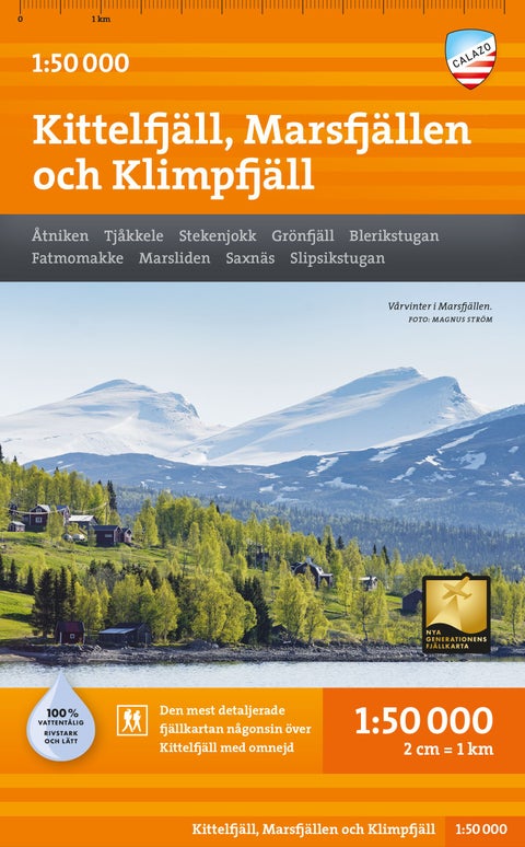 Kittelfjäll, Marsfjällen och Klimpfjäll