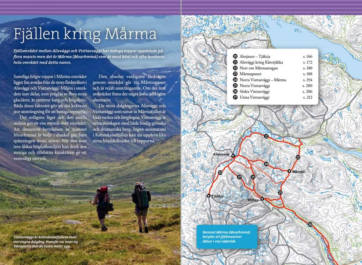 Fjällvandra kring Kebnekaise, Abisko och Riksgränsen