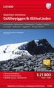 Høyfjellskart Jotunheimen: Galdhøpiggen & Glittertind