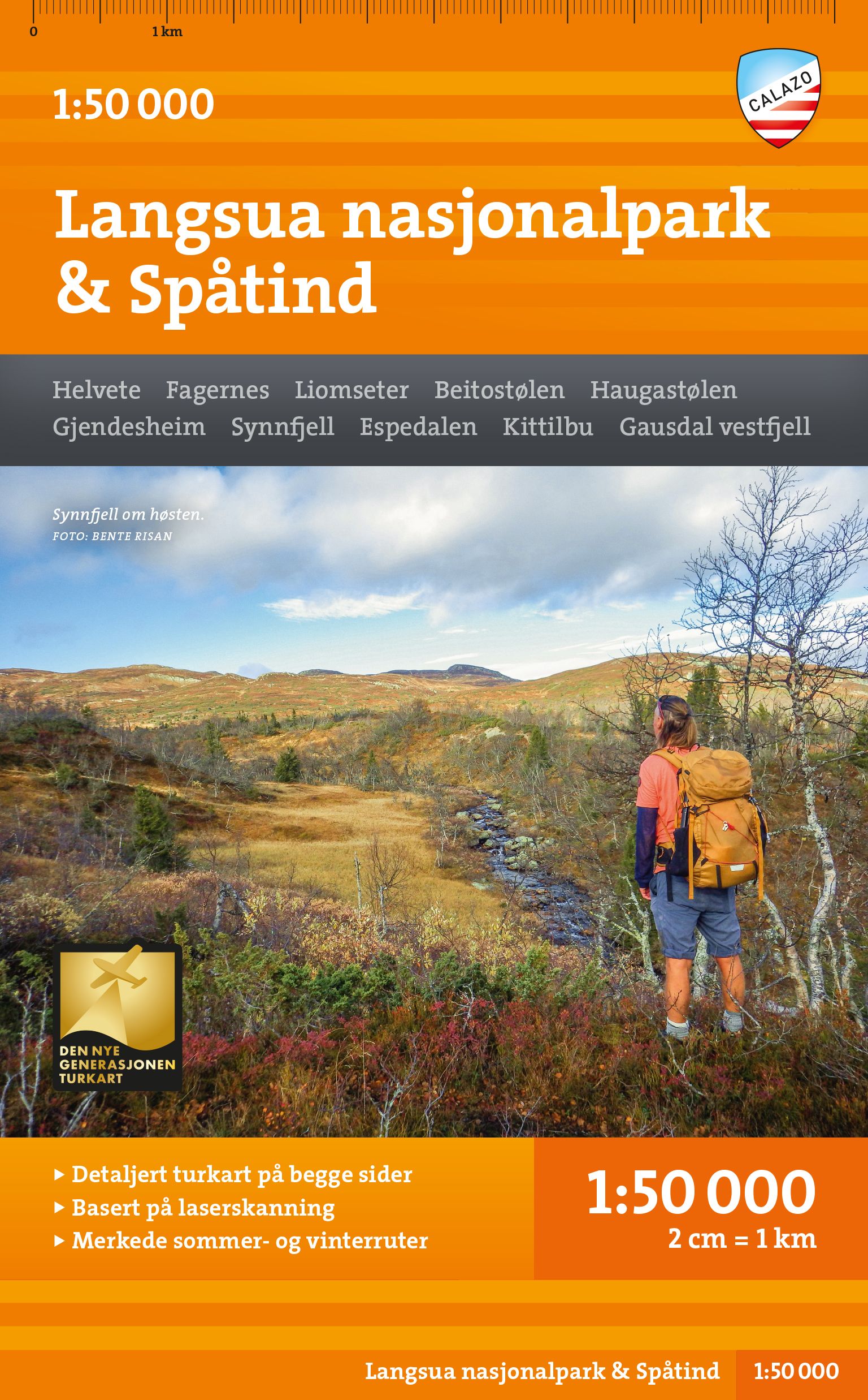 Turkart Langsua nasjonalpark och Spåtind