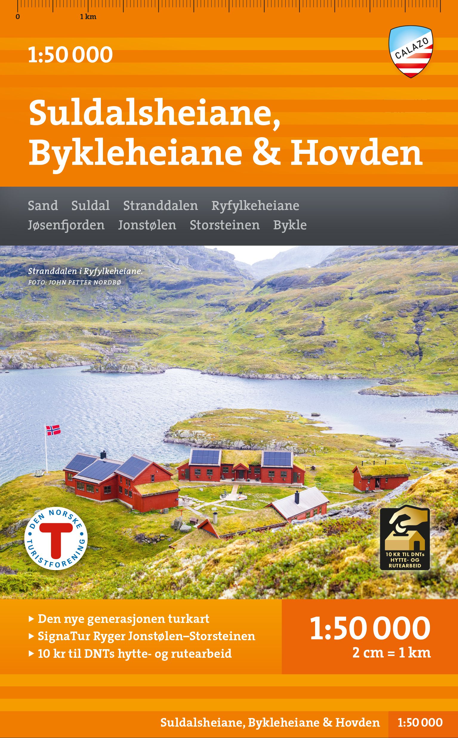 Turkart Suldalsheiane Bykleheiane & Hovden