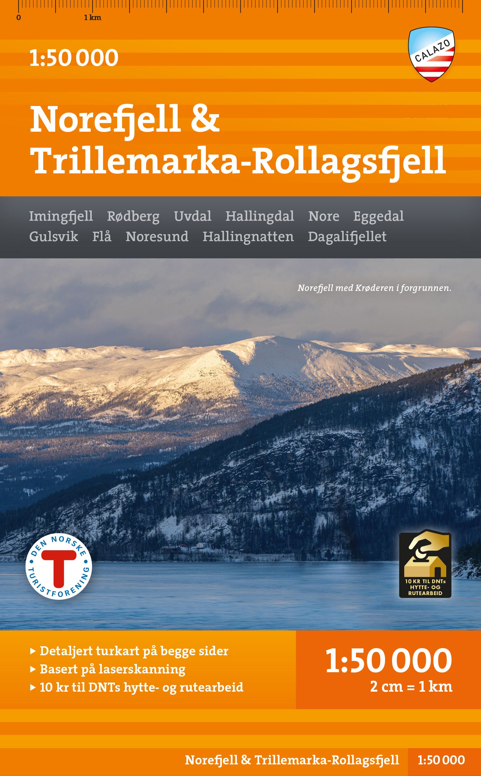 Turkart Norefjell & Trillemarka-Rollagsfjell
