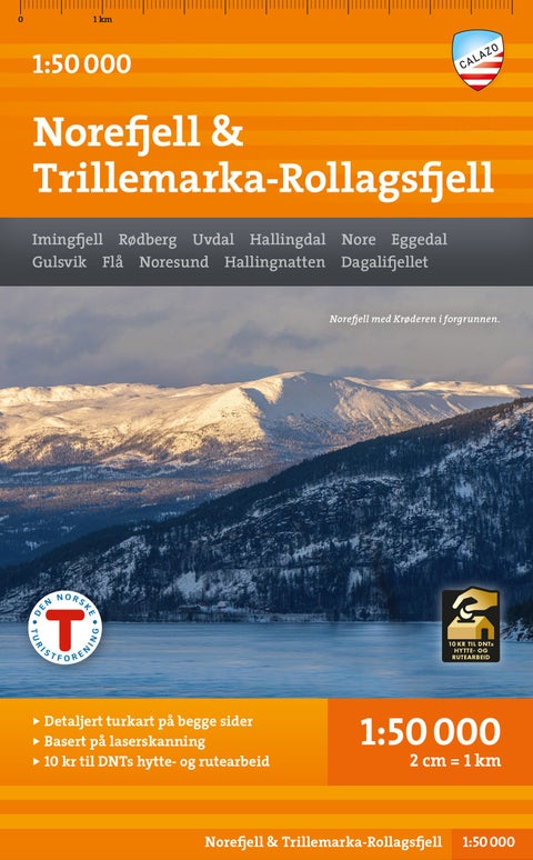 Turkart Norefjell & Trillemarka-Rollagsfjell