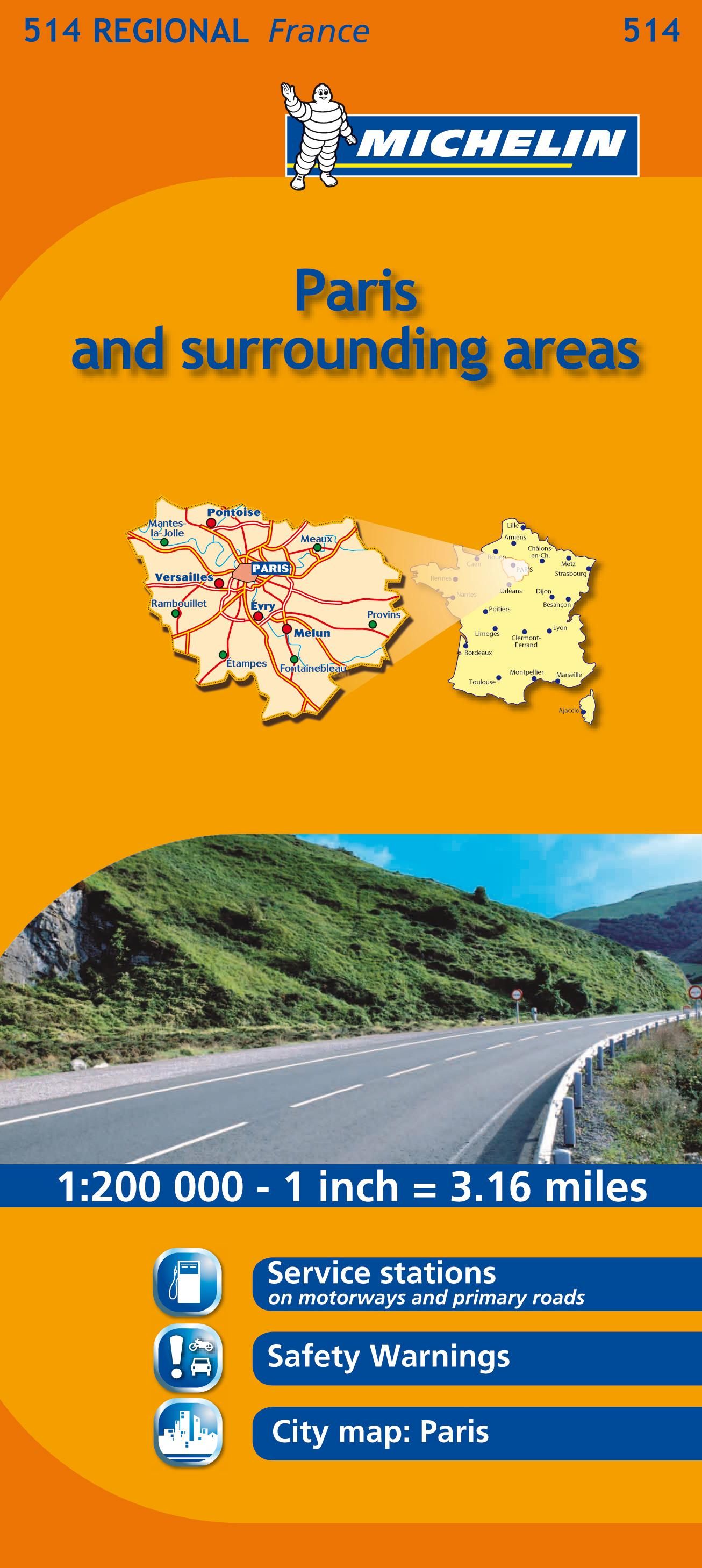 Paris & surrounding areas = Ile-de-France