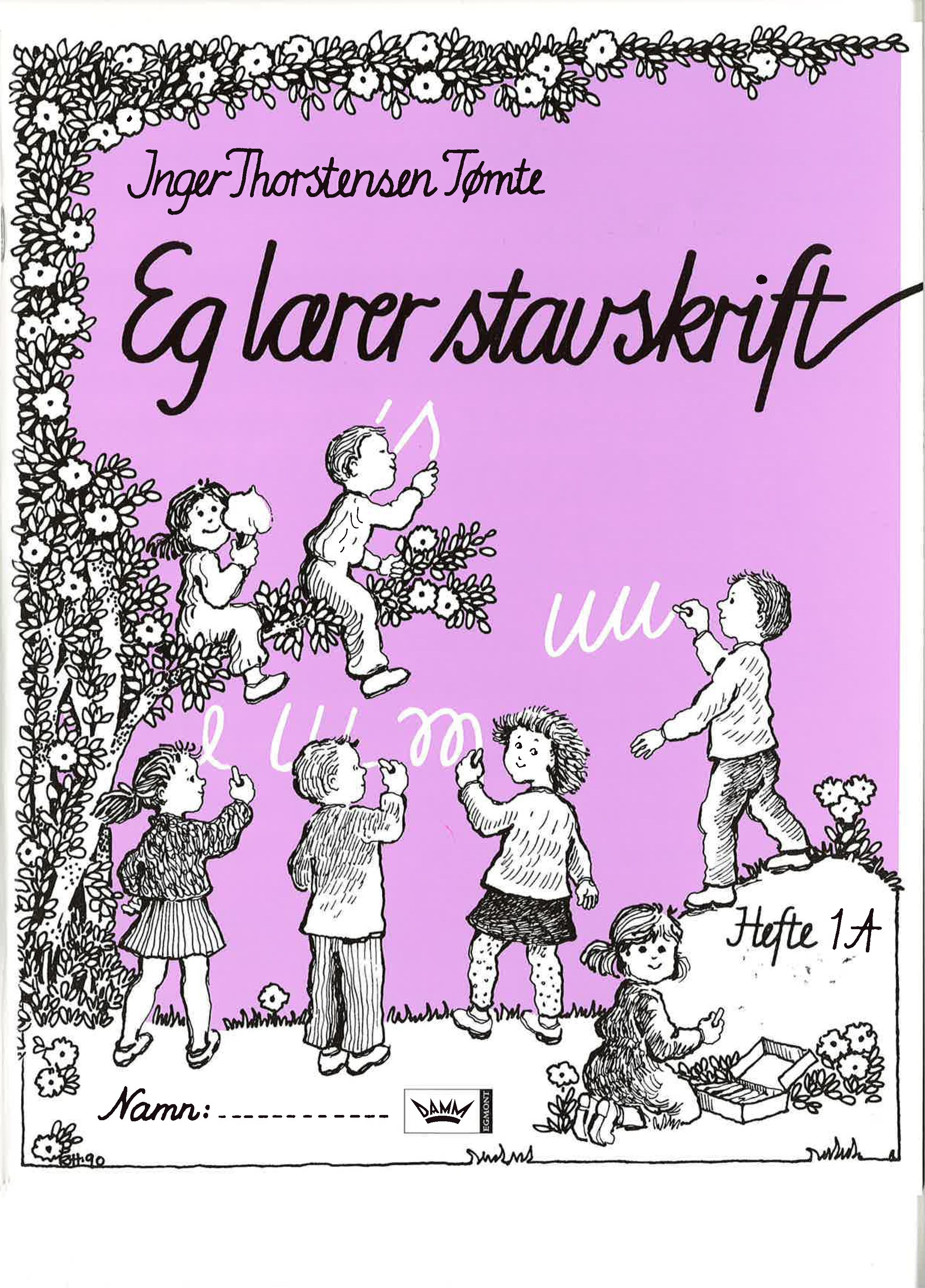 Eg lærer stavskrift - hefte 1A