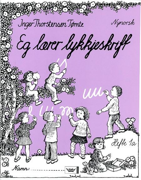 Eg lærer lykkjeskrift - hefte 1A