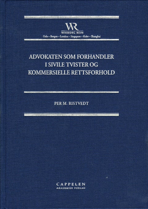 Advokaten som forhandler i sivile tvister og kommersielle rettsforhold