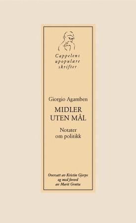 Midler uten mål - notater om politikk