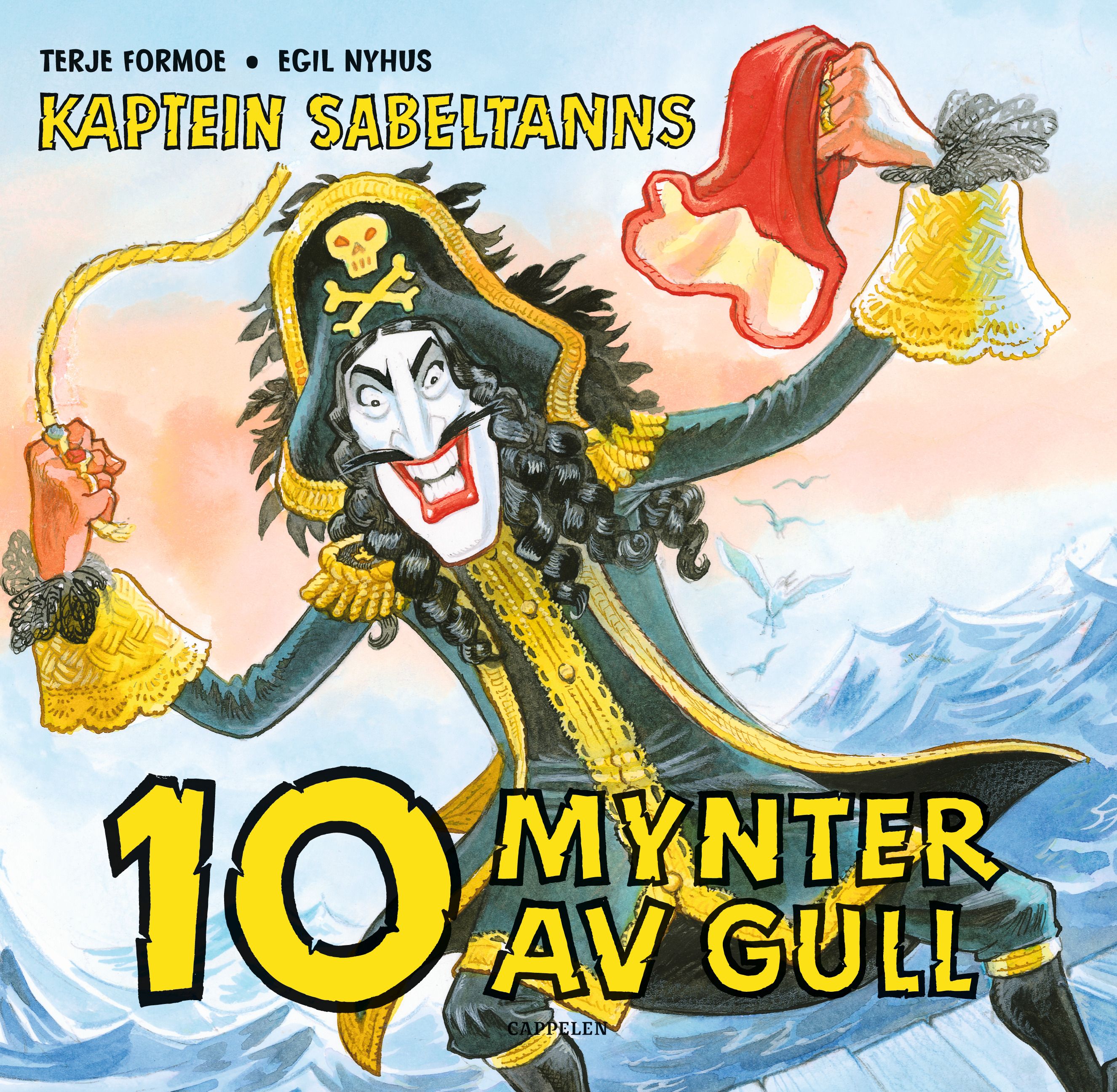 Kaptein Sabeltanns 10 mynter av gull