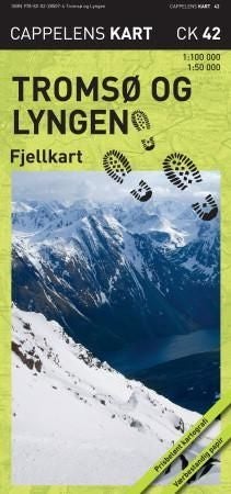 Tromsø og Lyngen - fjellkart