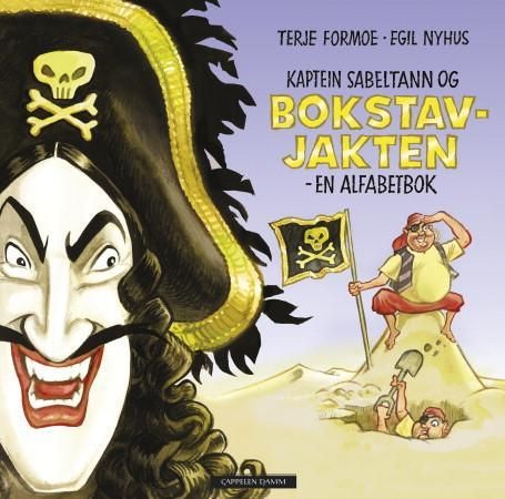 Kaptein Sabeltann og bokstavjakten - en alfabetbok