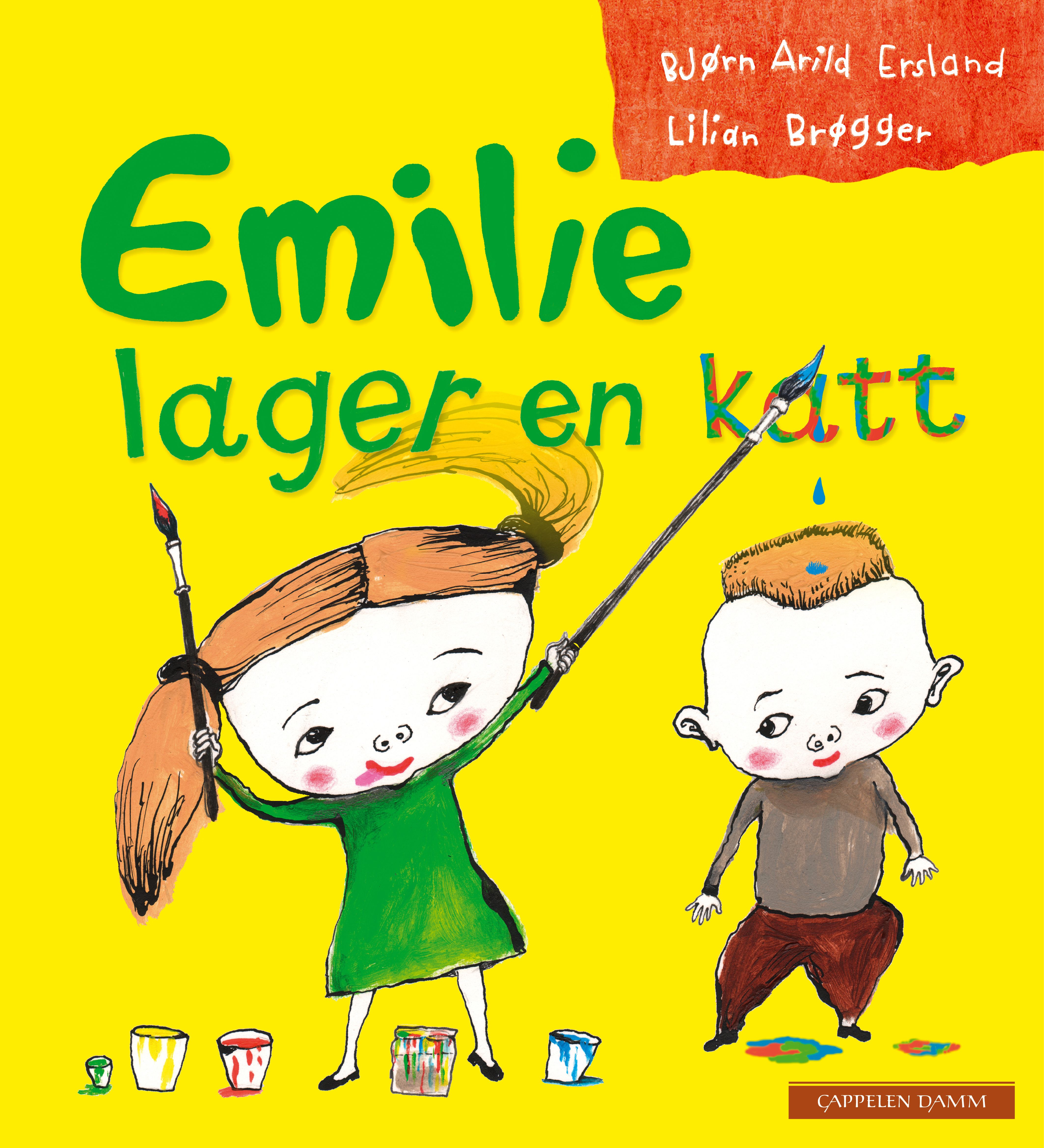 Emilie lager en katt