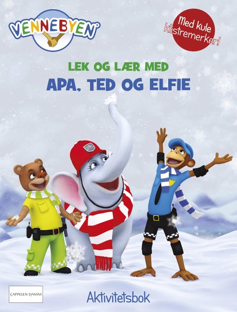 Vennebyen - lek og lær med Apa, Ted og Elfie
