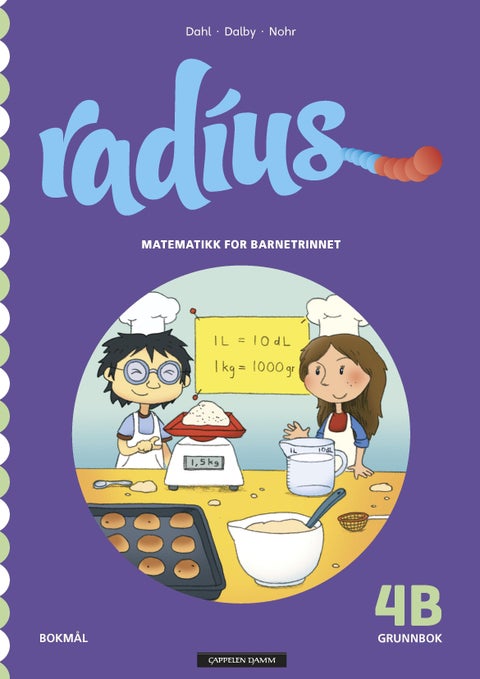 Radius 4B - Grunnbok : matematikk for barnetrinnet