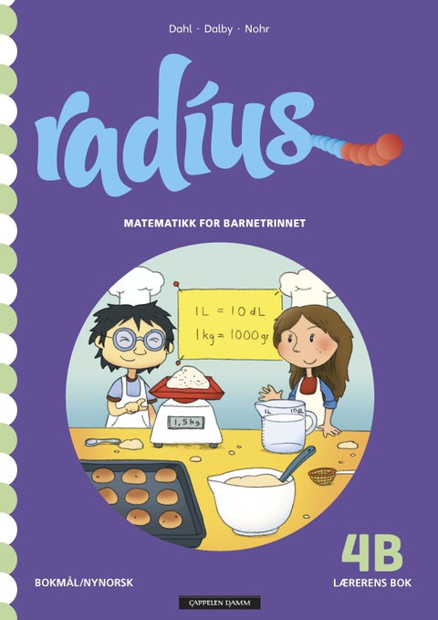Radius 4B - Lærerens bok : matematikk for barnetrinnet