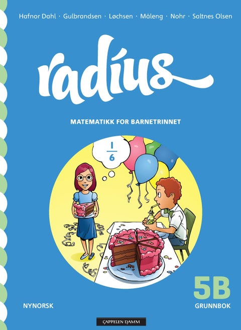 Radius 5B - Grunnbok : matematikk for barnetrinnet