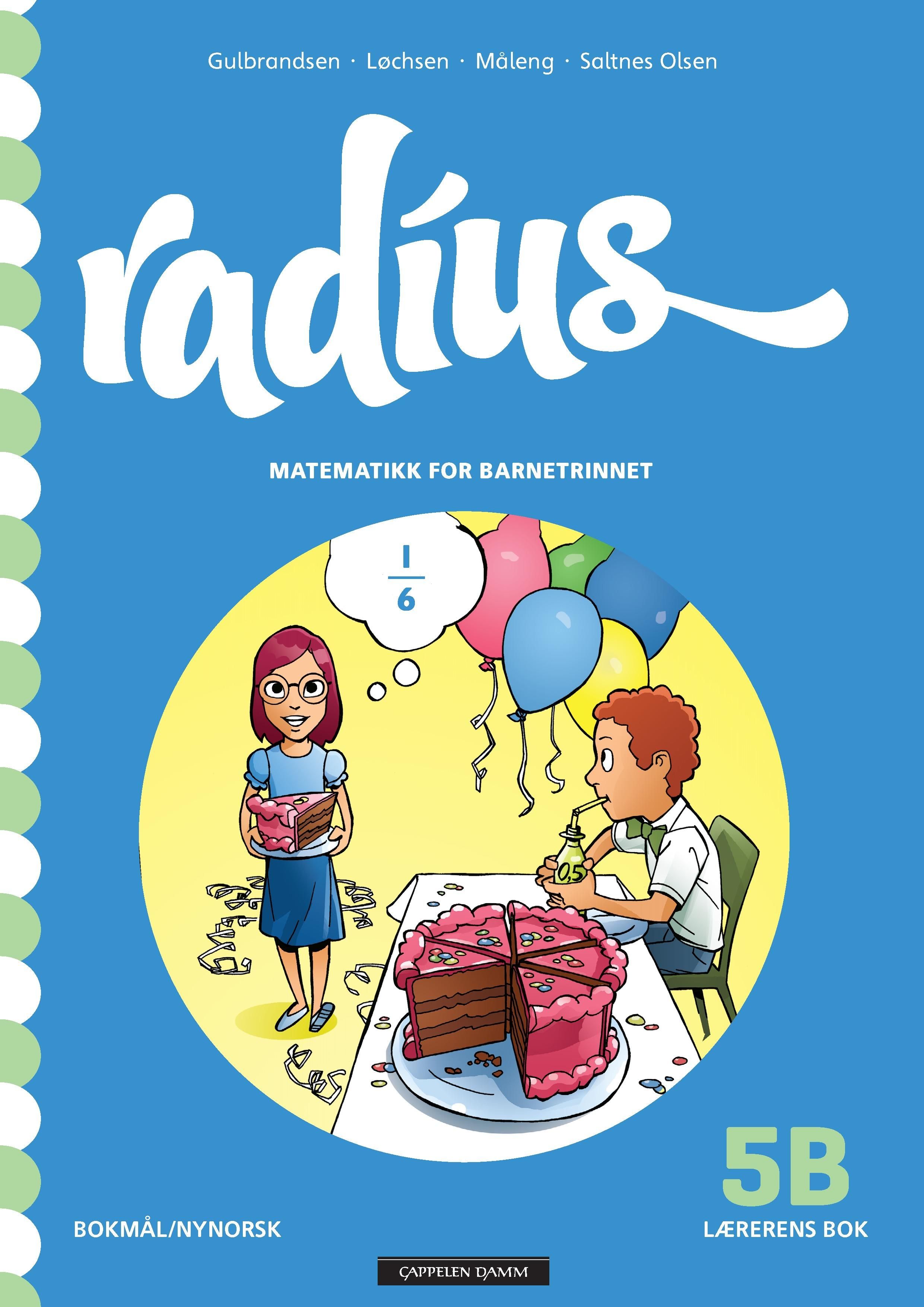 Radius 5B - lærerens bok : matematikk for barnetrinnet