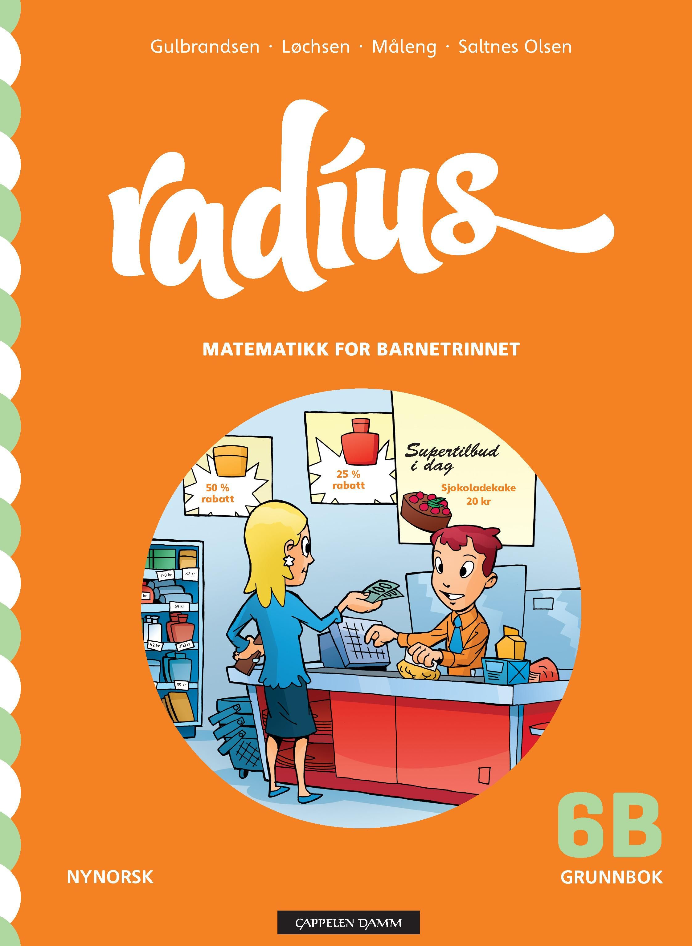 Radius 6B - Grunnbok : matematikk for barnetrinnet