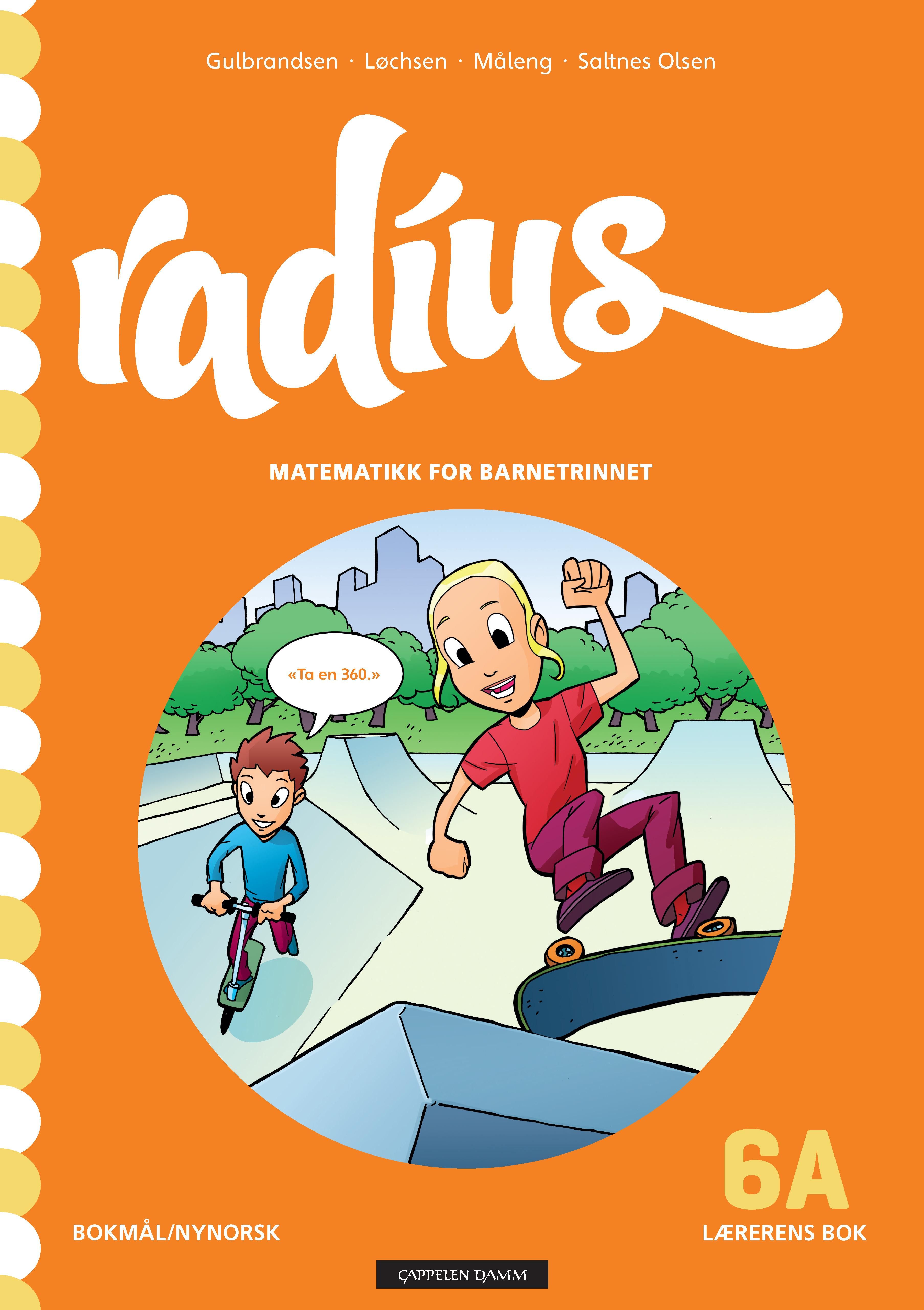 Radius 6A - Lærerens bok : matematikk for barnetrinnet