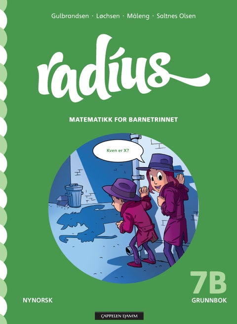 Radius - Grunnbok 7B : matematikk for barnetrinnet