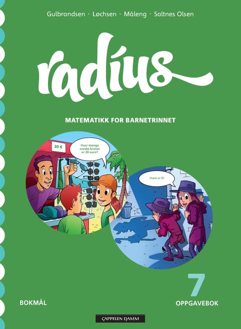 Radius - Oppgavebok 7 : matematikk for barnetrinnet