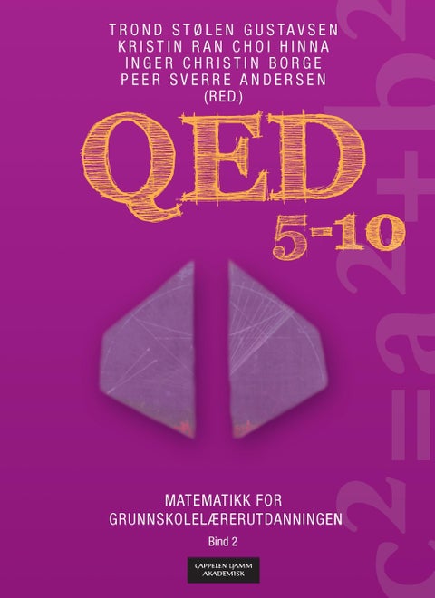 QED 5-10 - Bind 2 : matematikk for grunnskolelærerutdanningen