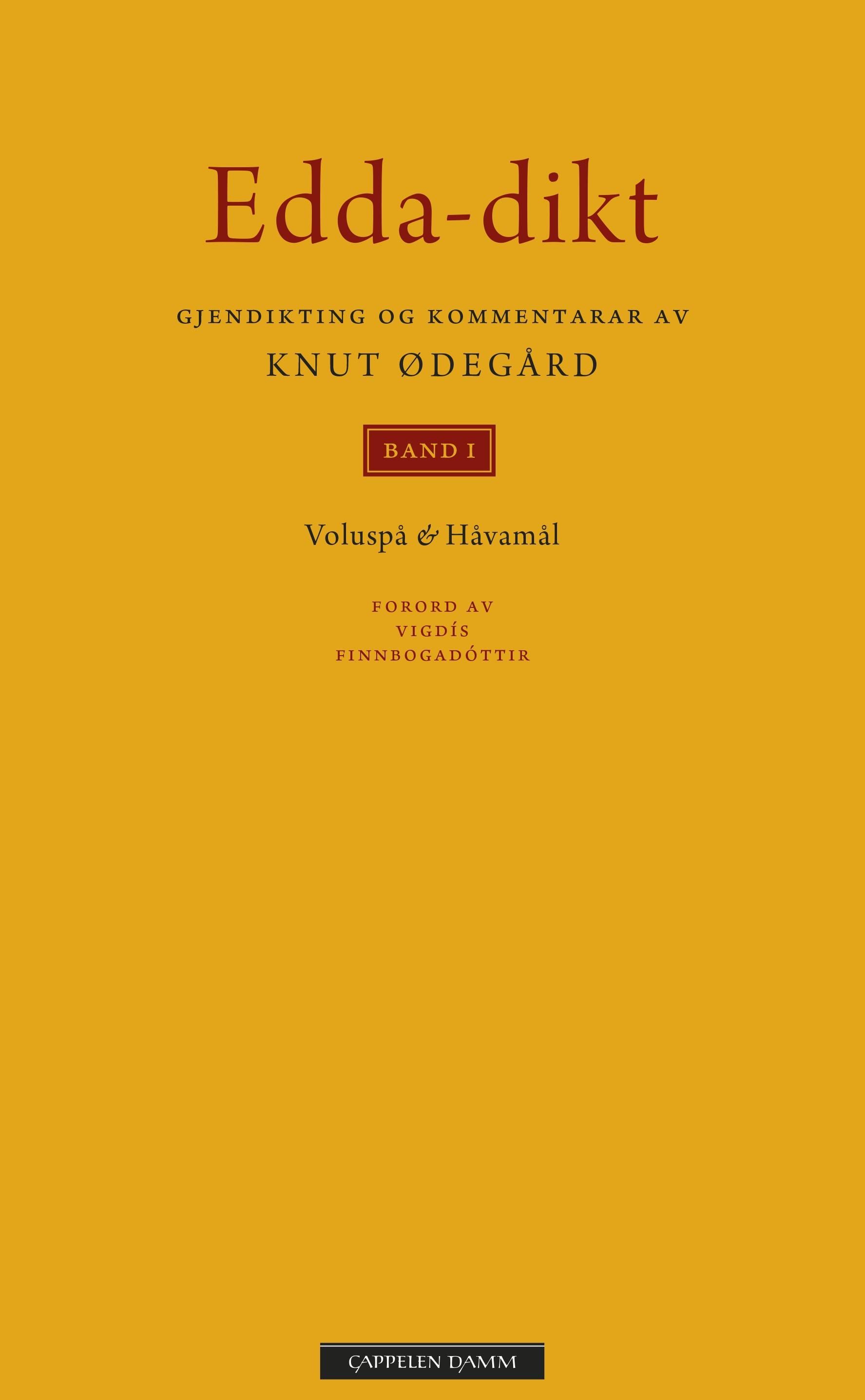 Edda-dikt - band 1 : Voluspå & Håvamål