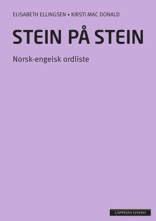 Stein på stein - norsk-engelsk ordliste