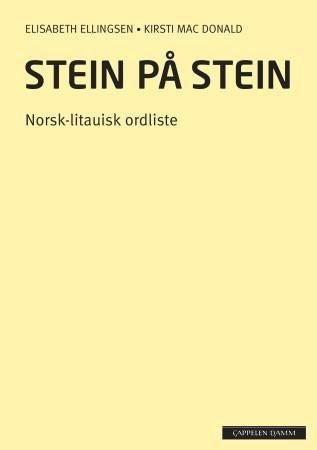 Stein på stein - norsk-litauisk ordliste