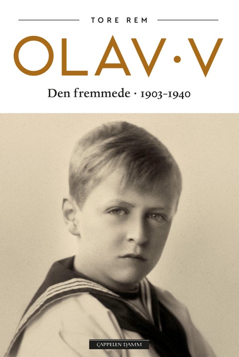 Olav V - Den fremmede : 1903-1940