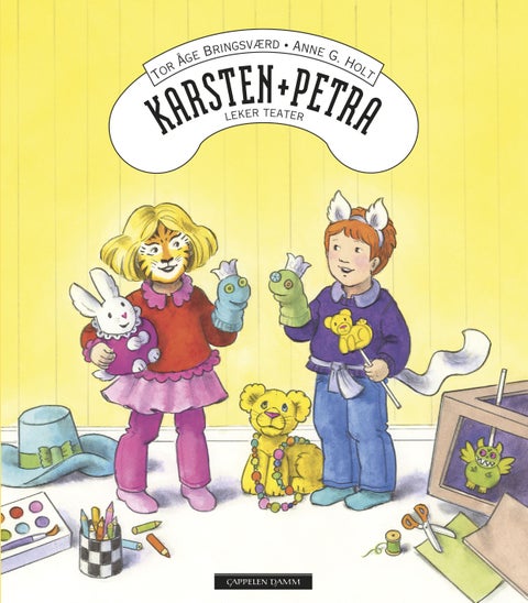 Karsten og Petra leker teater