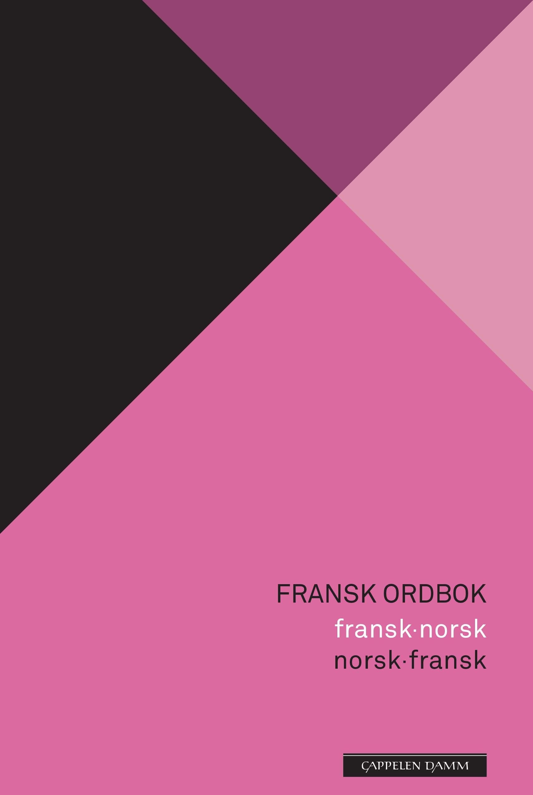 Fransk ordbok - fransk-norsk, norsk-fransk