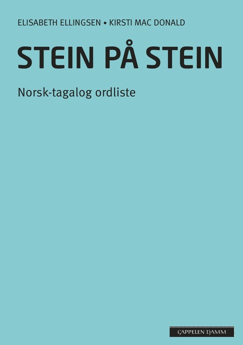 Stein på stein - norsk-tagalog ordliste