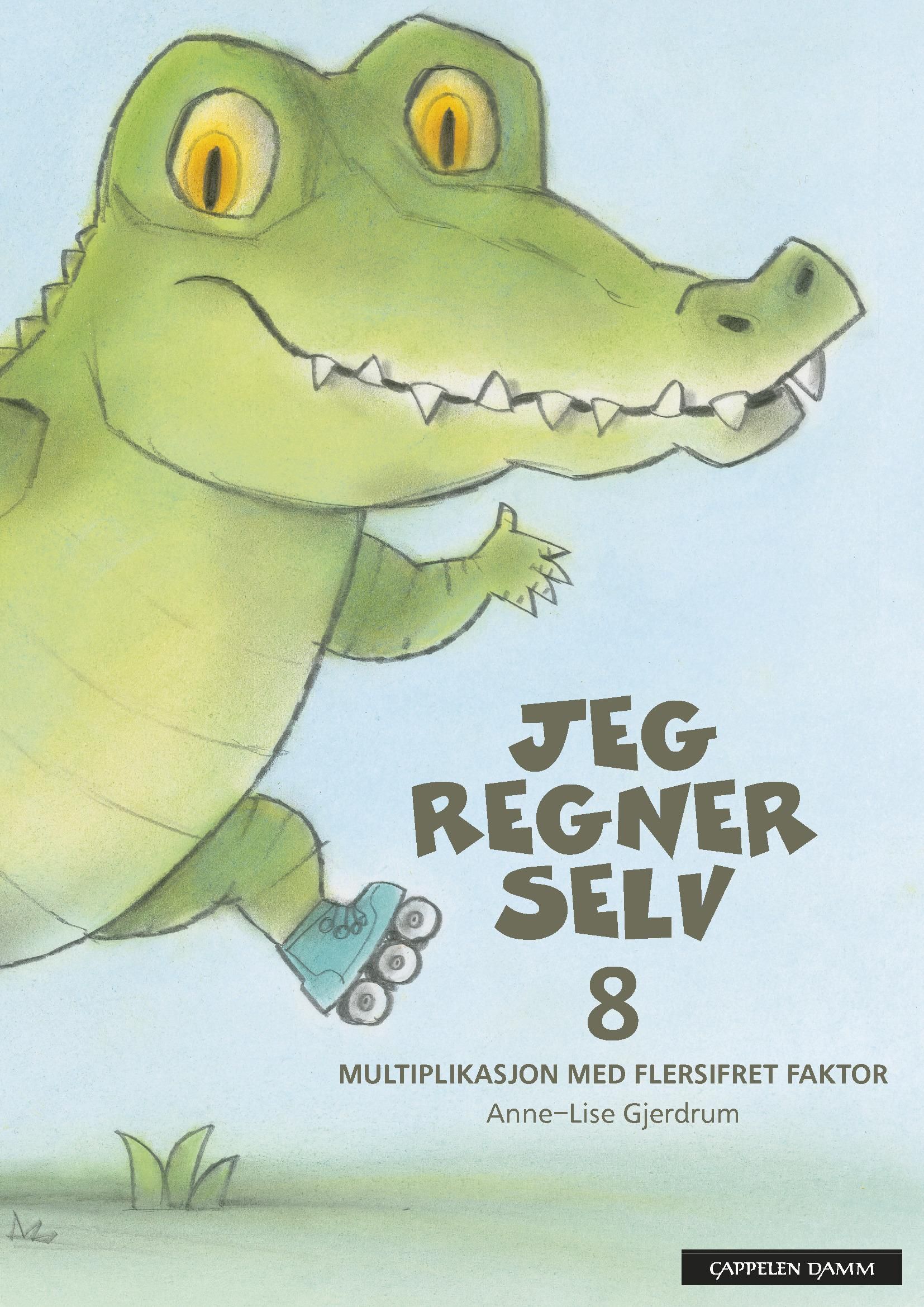 Jeg regner selv 8 - multiplikasjon med flersifret faktor