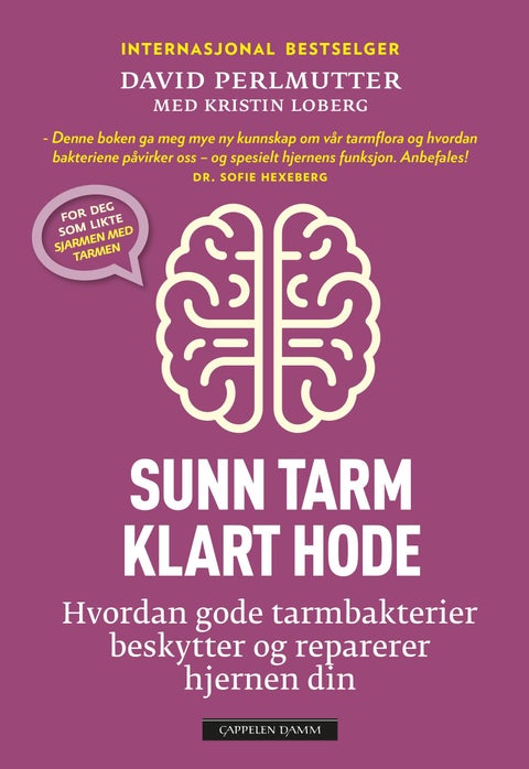 Sunn tarm - klart hode - hvordan gode tarmbakterier beskytter og reparerer hjernen din